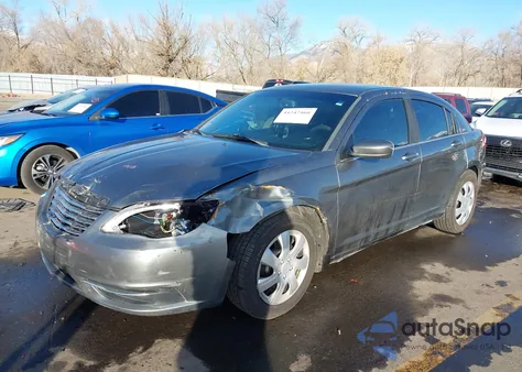 2013 Chrysler 200 Lx из США, поврежденный, VIN 1C3CCBAB1DN711395